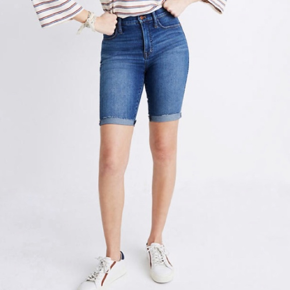 MADEWELL Roadtripper Biker Shorts in Jansen Wash!